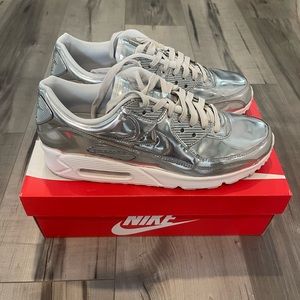 COPY - Nike Air Max 90 Sz:| Color: Metallic Silver | Size: 11.5